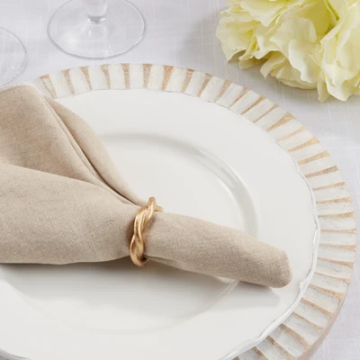 S/4 Twisted Napkin Ring - Image 4