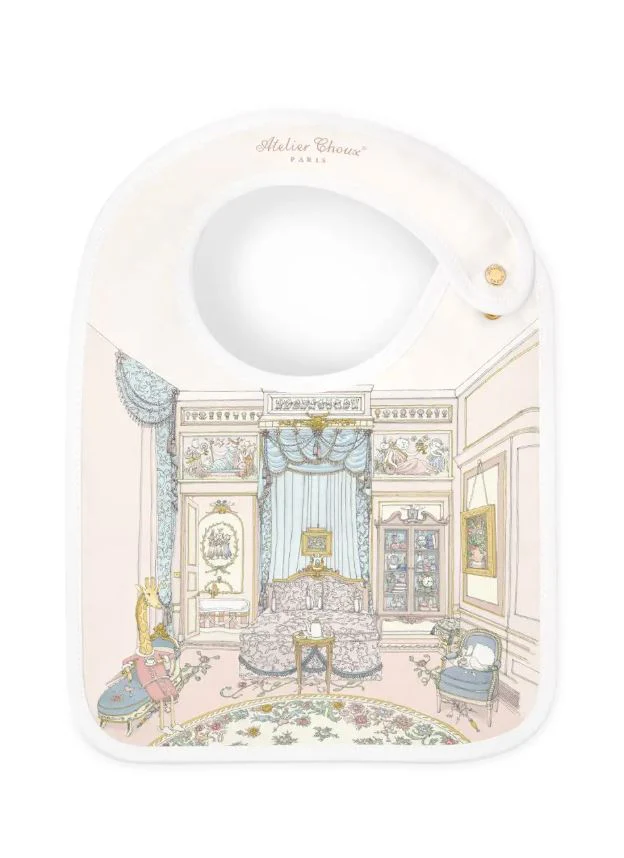 Atelier Choux French Bedroom Satin Bib - Image 2
