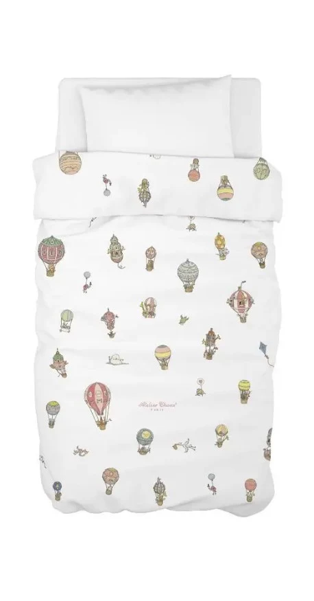 Atelier Choux Hot Air Balloons Duvet Cover Twin - Image 2