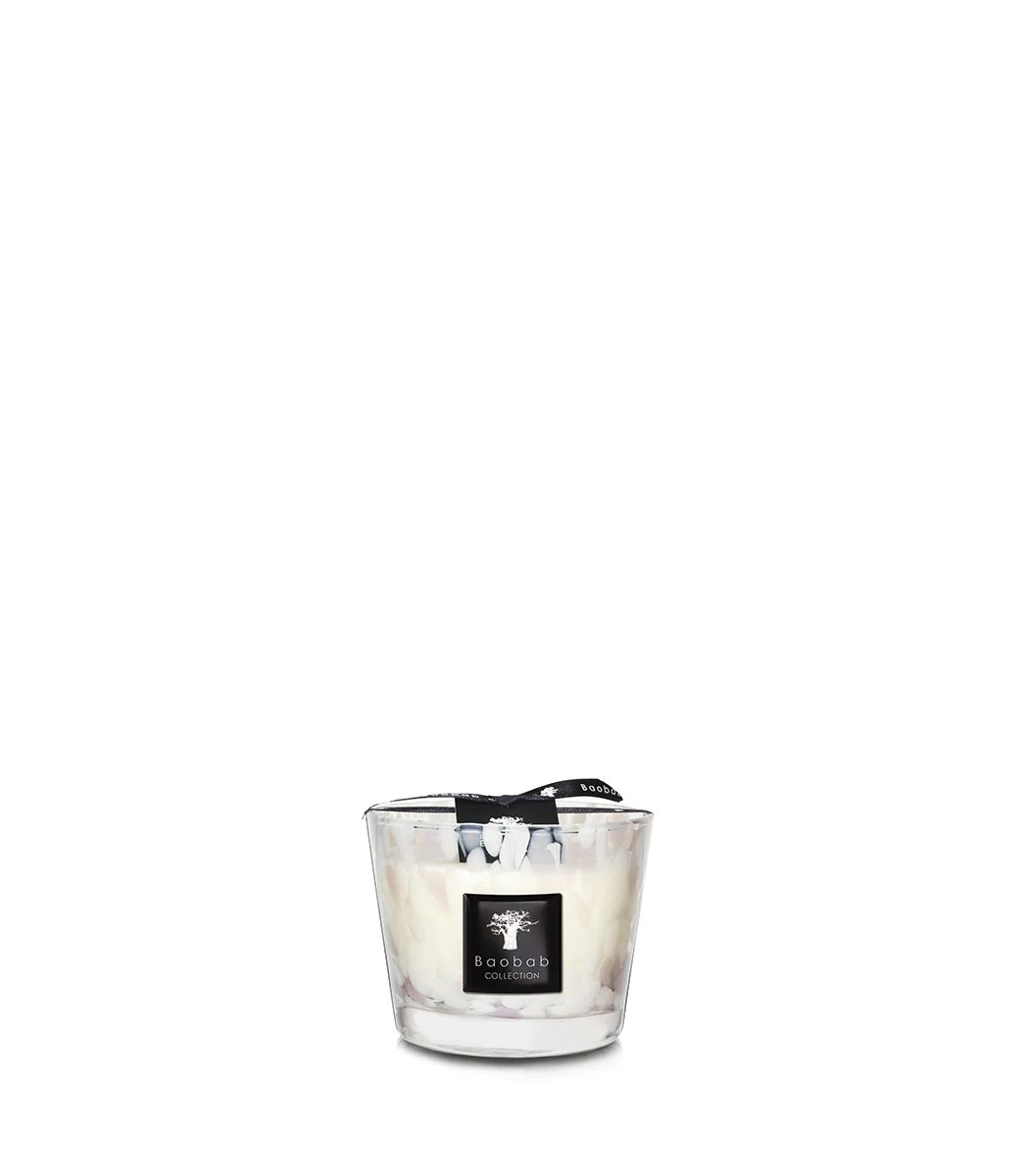 Baobab White Pearl Candle - Image 2