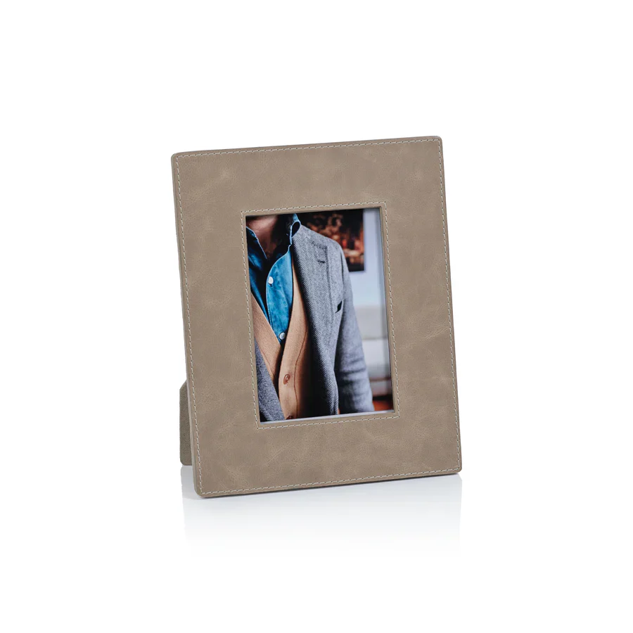Bellecôte Mink Leather Photo Frame