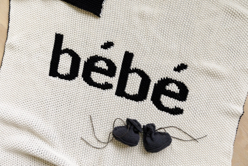 DH Bebe Blanket Black - Image 2