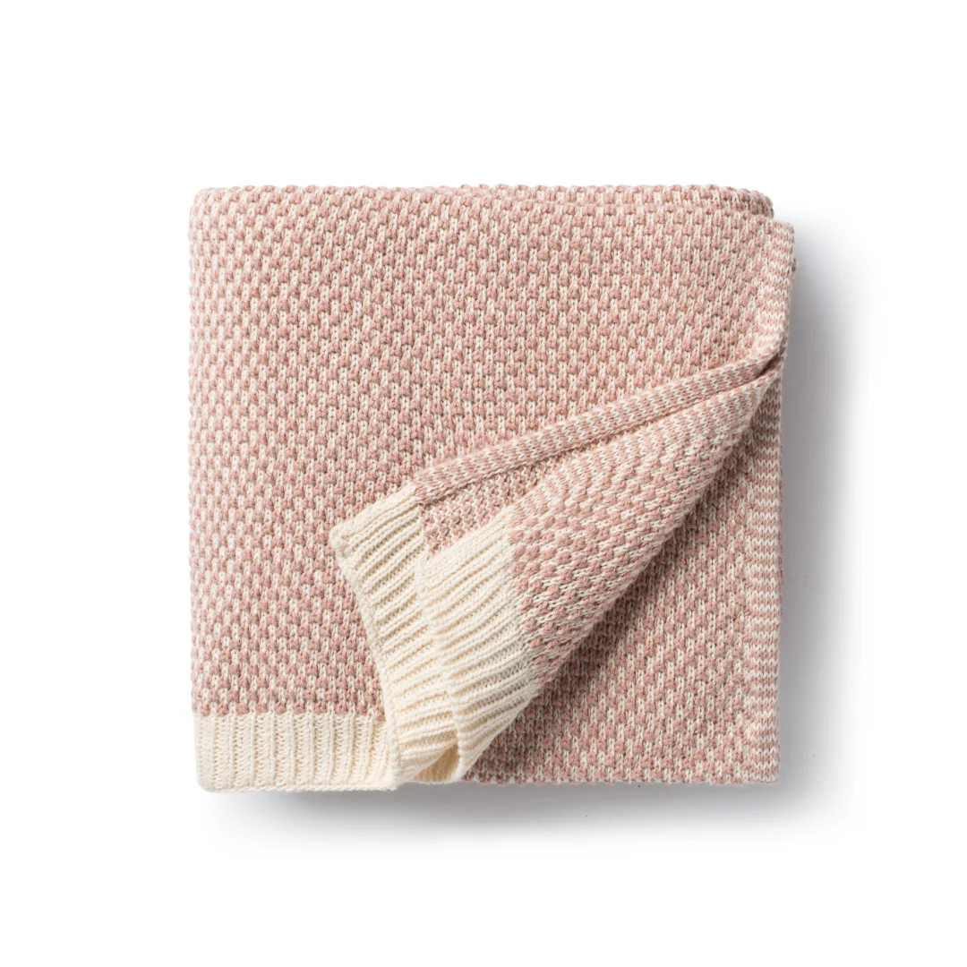 DH Brunello Rose Baby Blanket - Image 2