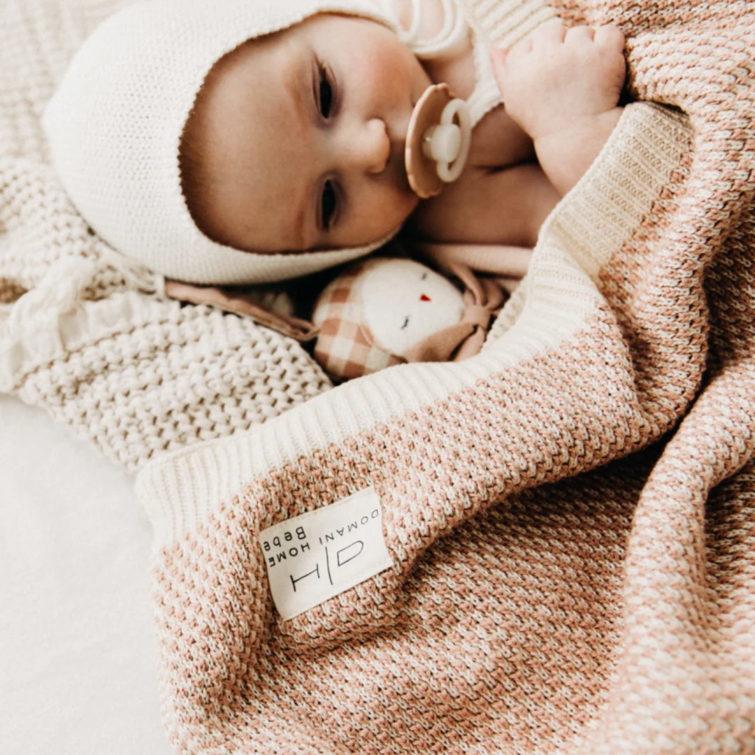 DH Brunello Rose Baby Blanket - Image 3