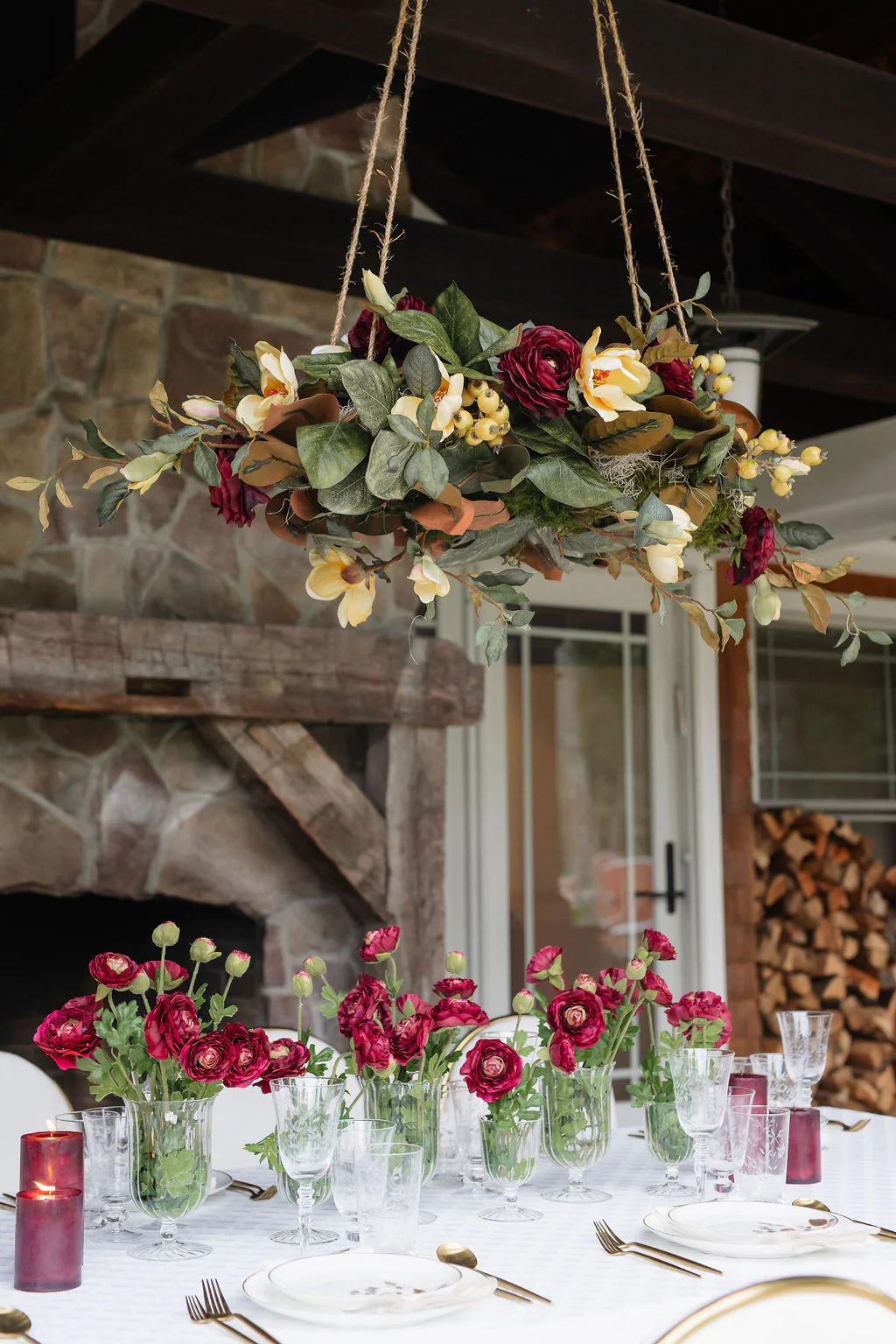 DH Golden Magnolia Chandelier - Image 2