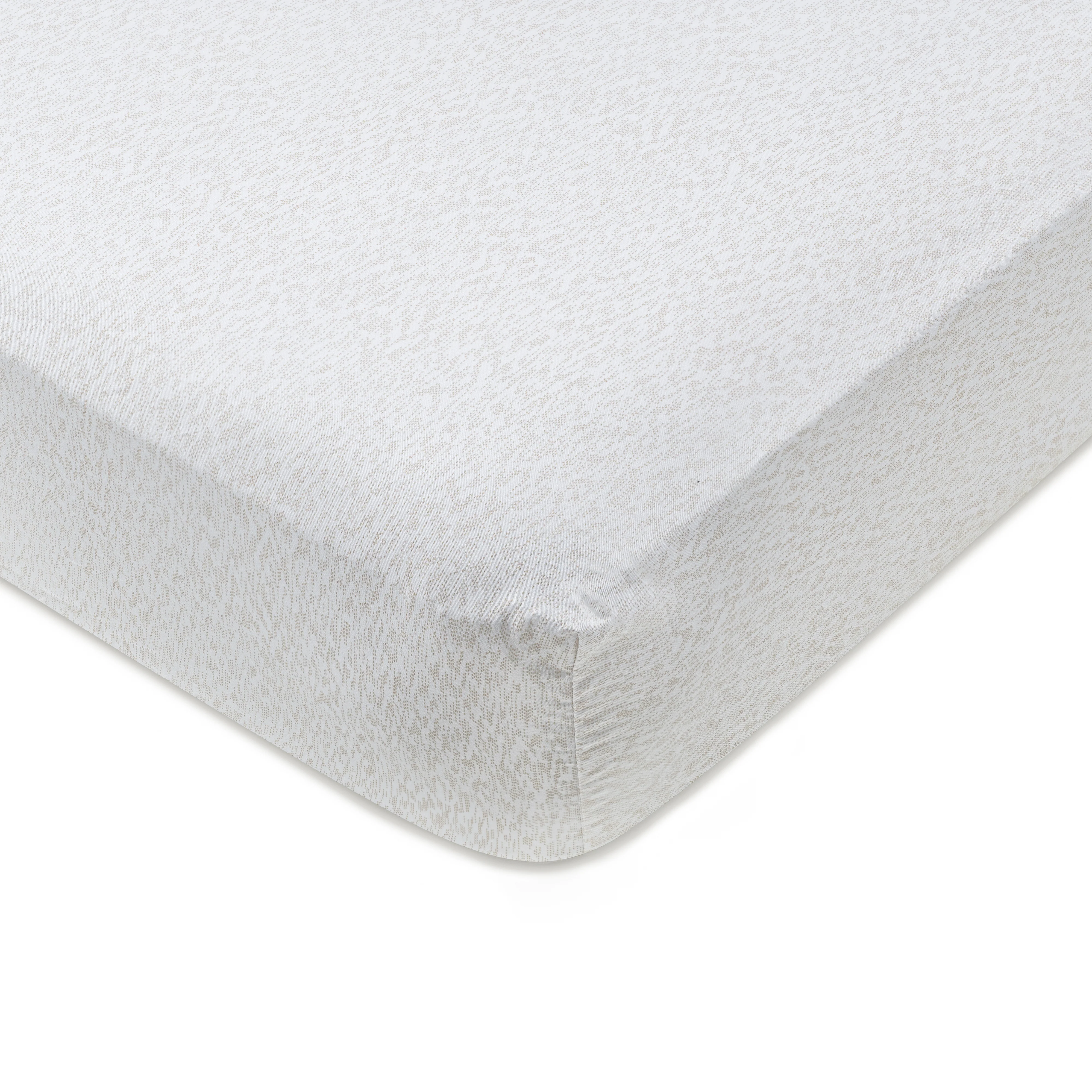 DH  Hazy Taupe Crib Sheet
