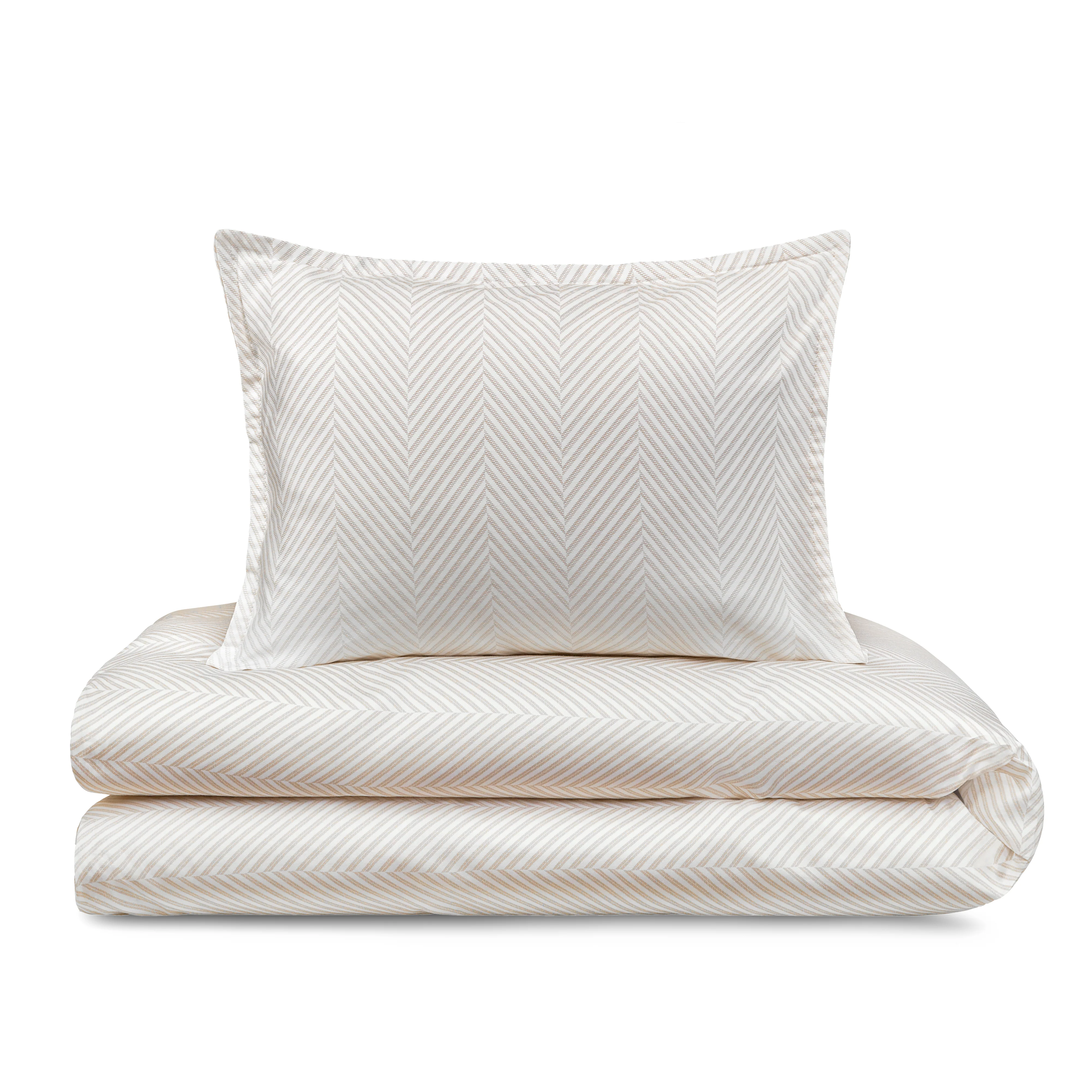 DH Leze Taupe 3 Piece Crib Set in Pouch - Image 2