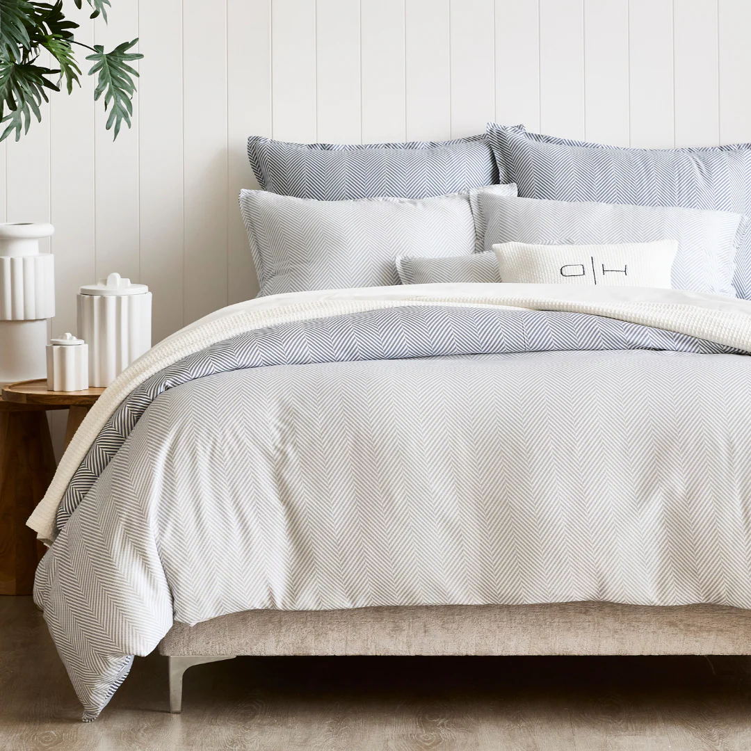 DH Leze Blue King Sham - Image 2