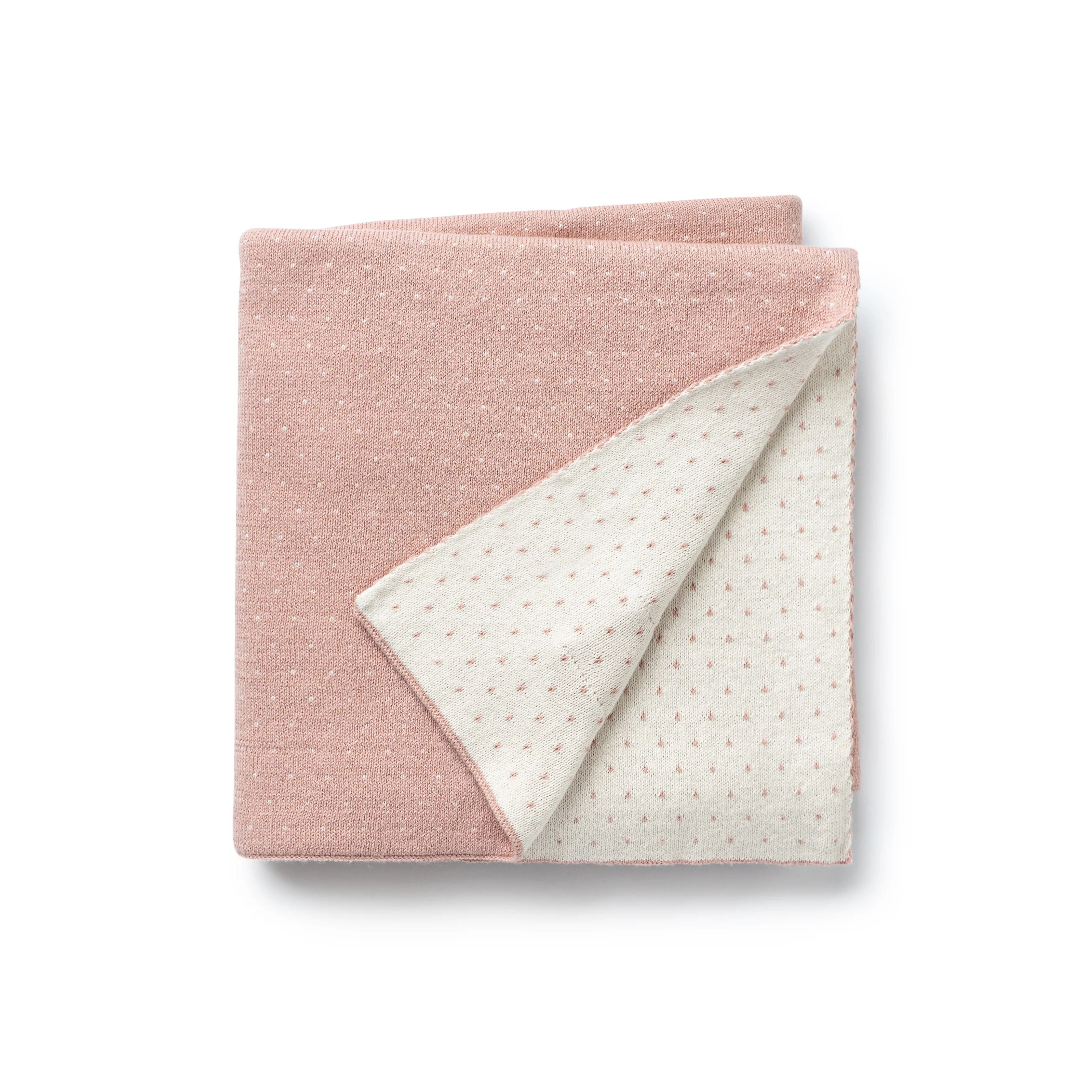 DH Pink Dotty Pouch & Blanket Set - Image 3
