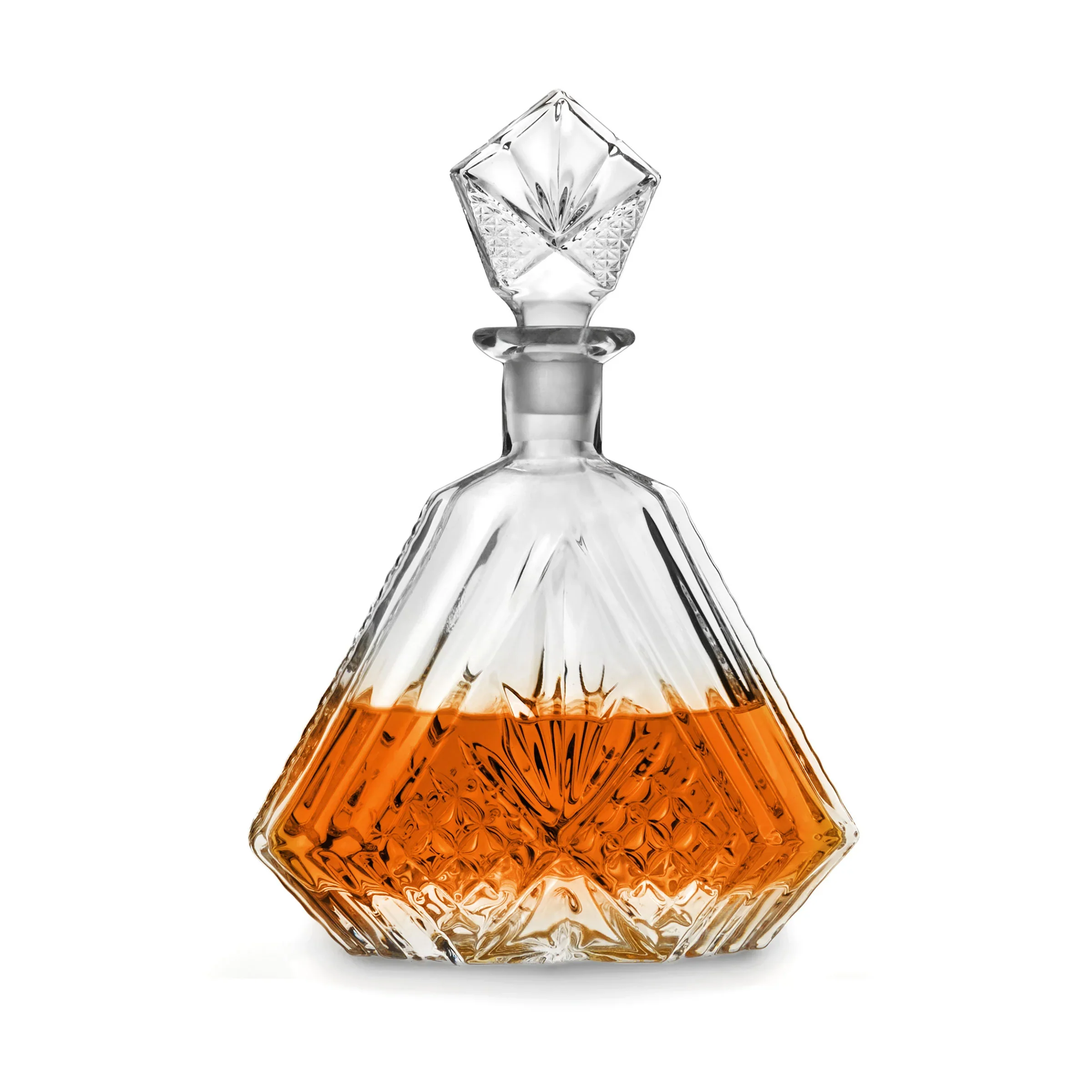 Dublin Crystal Triangle Decanter - Image 2