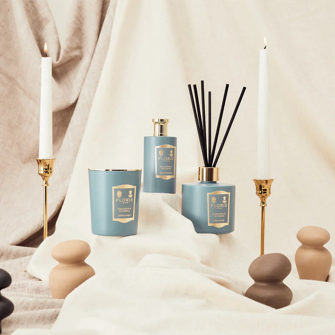 Floris London Hyacinth & Bluebell Candle - Image 3