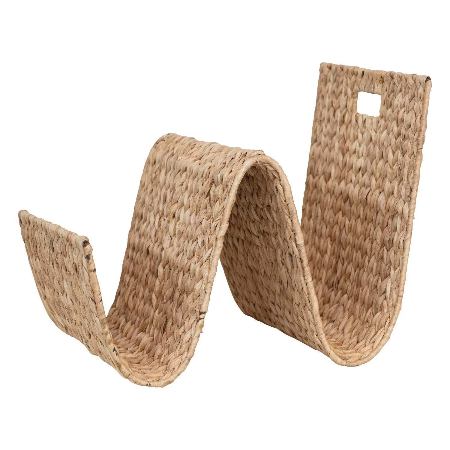 Hand-Woven Magazine Holder - Image 3