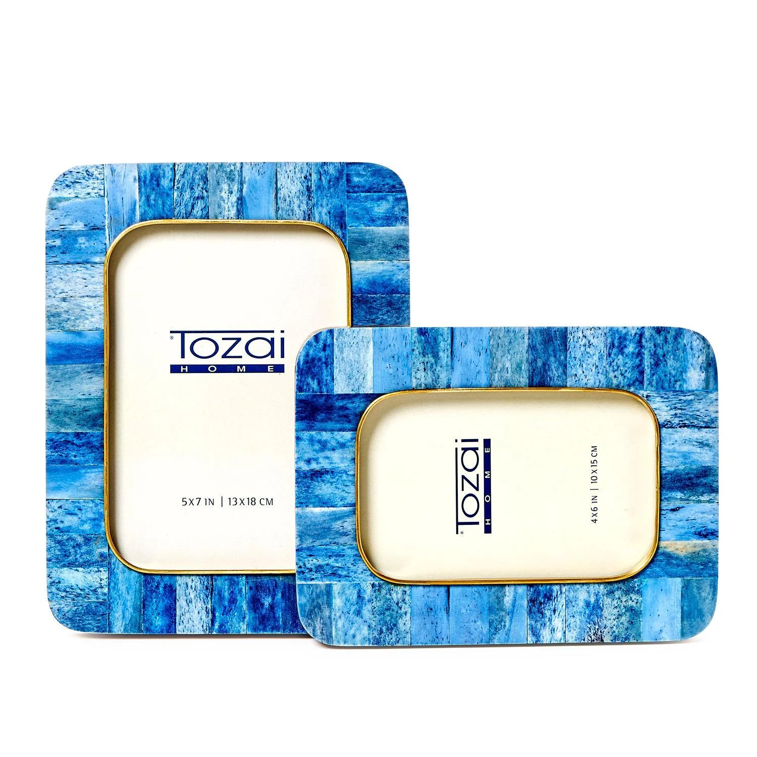Set of 2 Mosaic Round Edge Photo Frame - Image 4