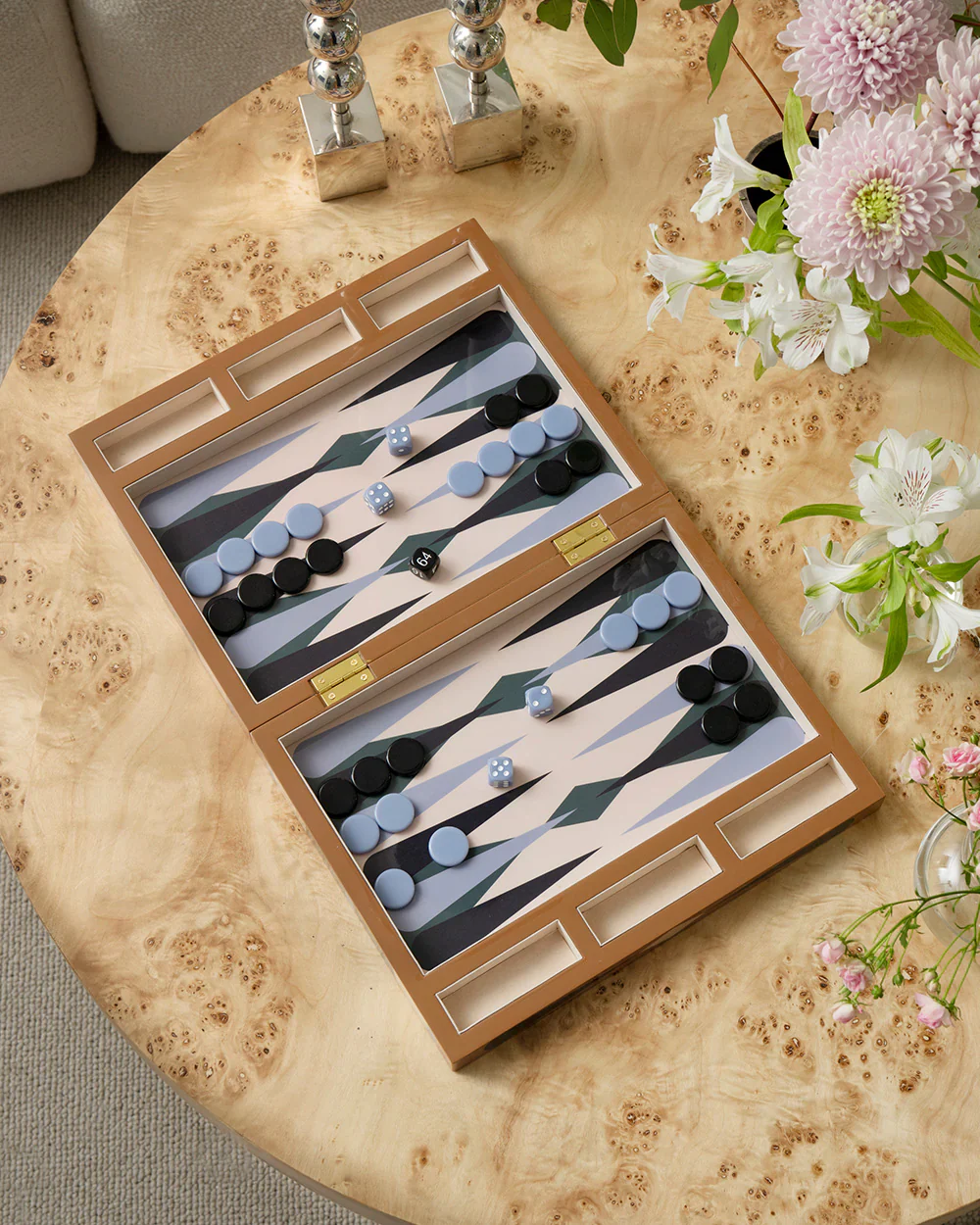 Lacquered Backgammon - Image 4