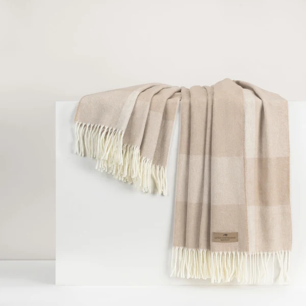 Landsdown Under Hampton Plaid Herringbone Throw - Image 2