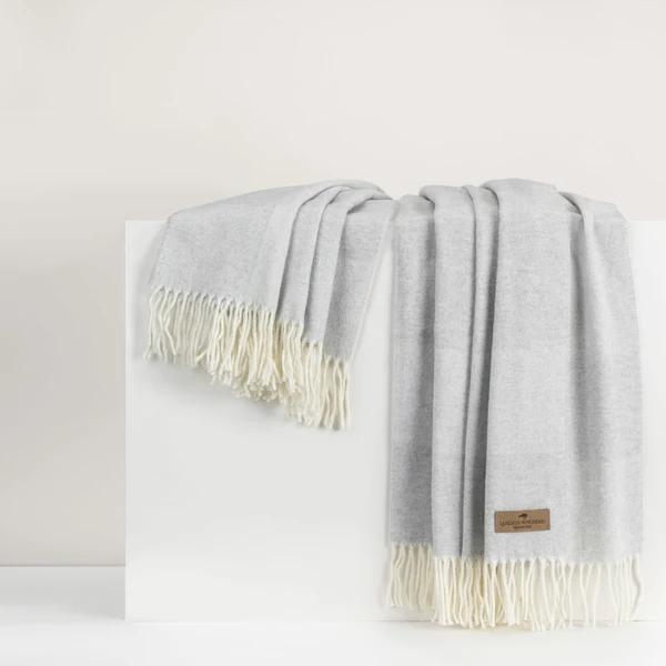 Landsdown Under Hampton Plaid Herringbone Throw - Image 7