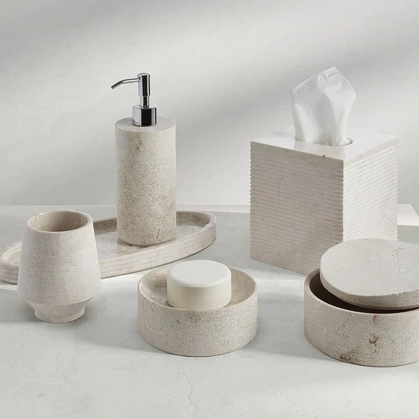 Limestone Bath Accessories - Image 10