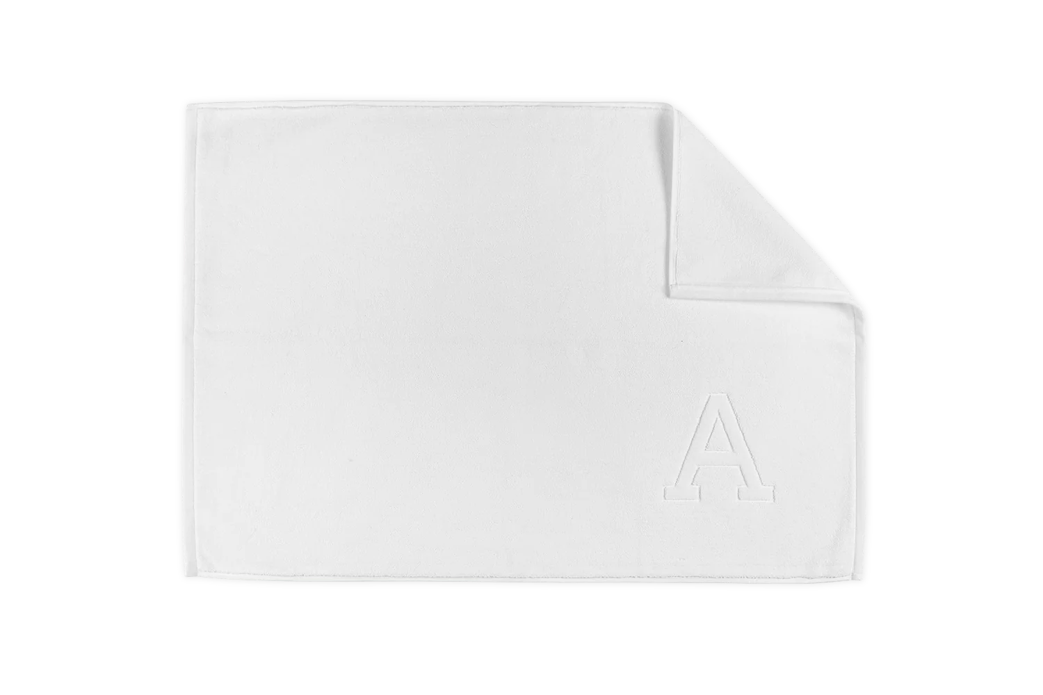 Matouk Auberge Monogrammed Bath Mat - Image 3