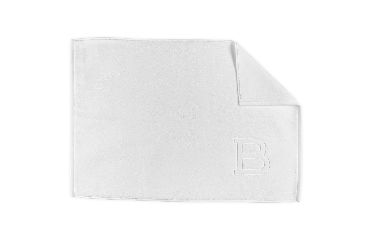 Matouk Auberge Monogrammed Bath Mat - Image 4