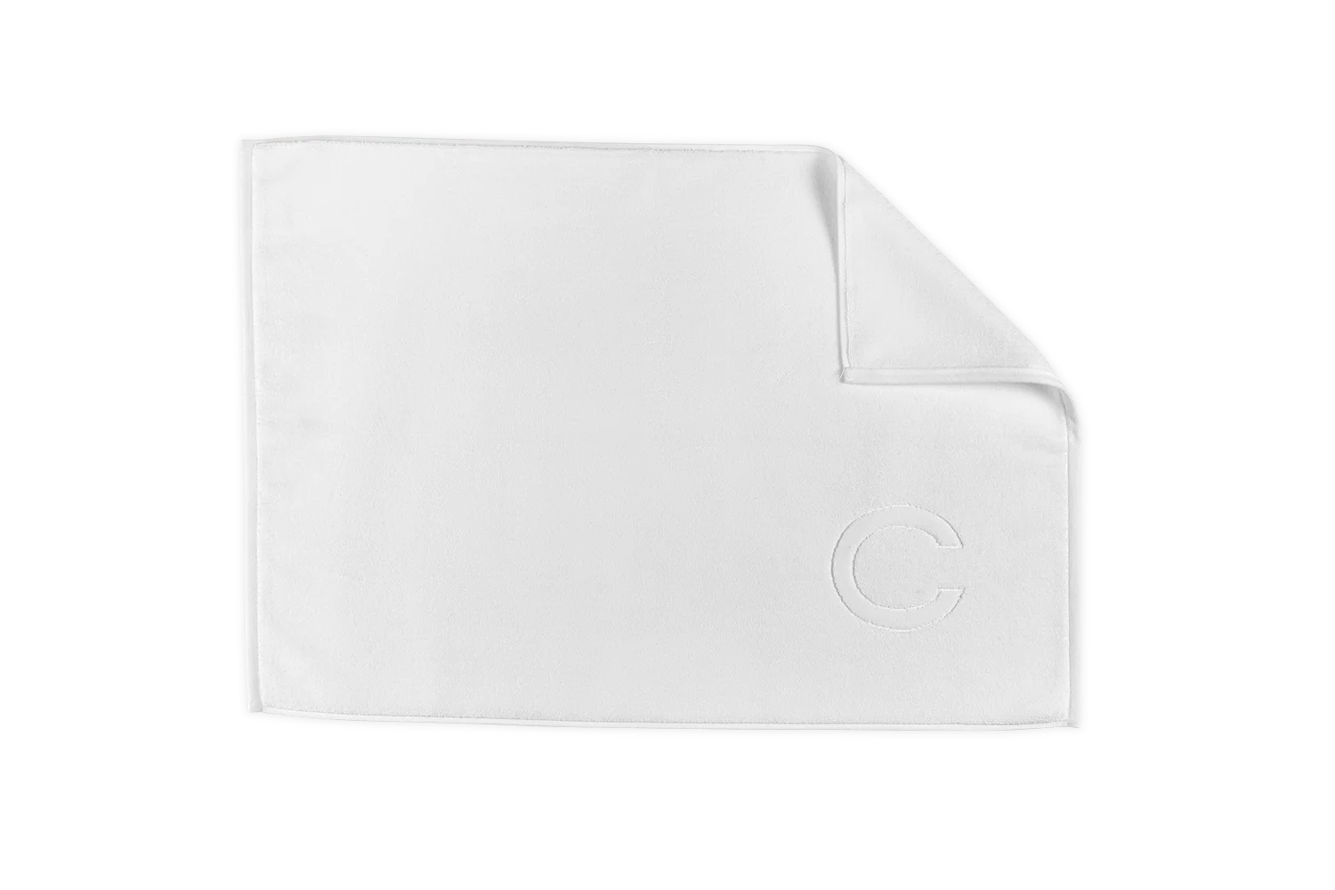 Matouk Auberge Monogrammed Bath Mat - Image 5