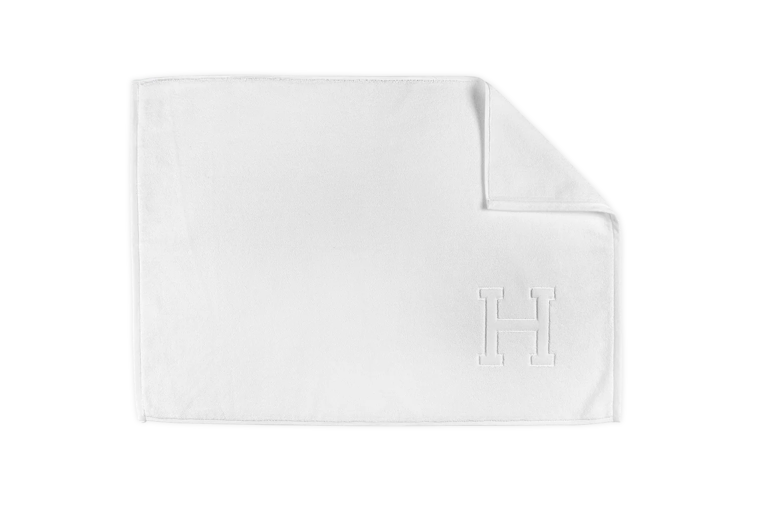 Matouk Auberge Monogrammed Bath Mat - Image 9