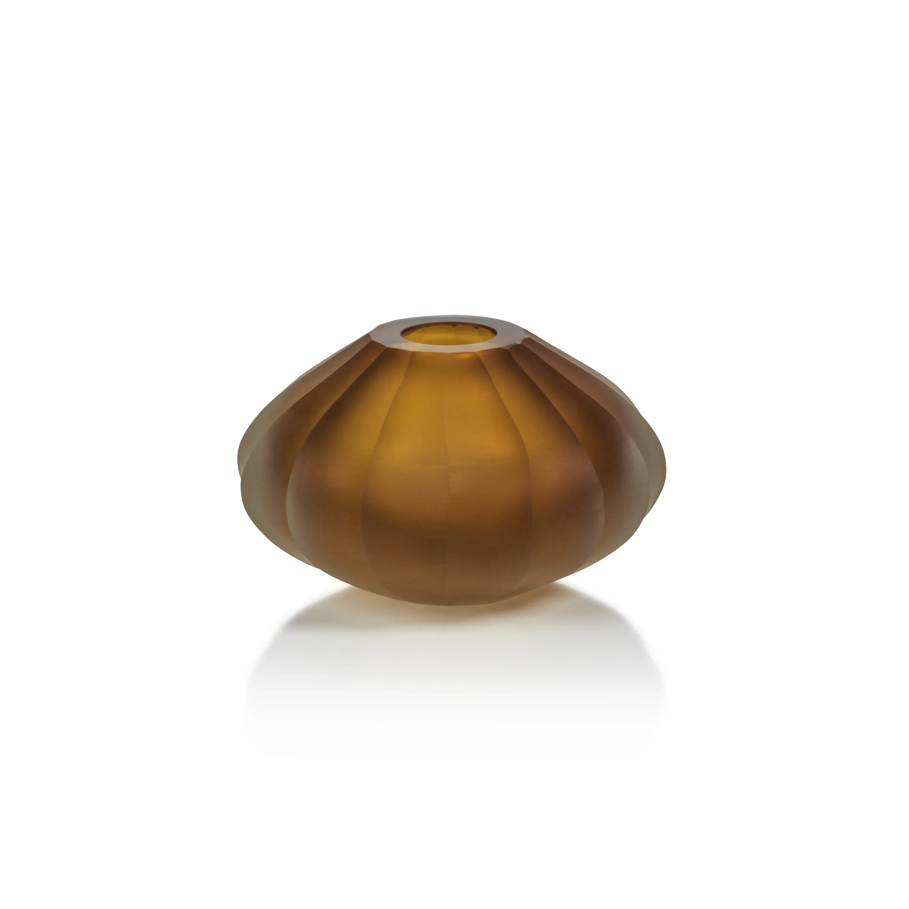 Milano Cut & Frosted Vase - Image 2