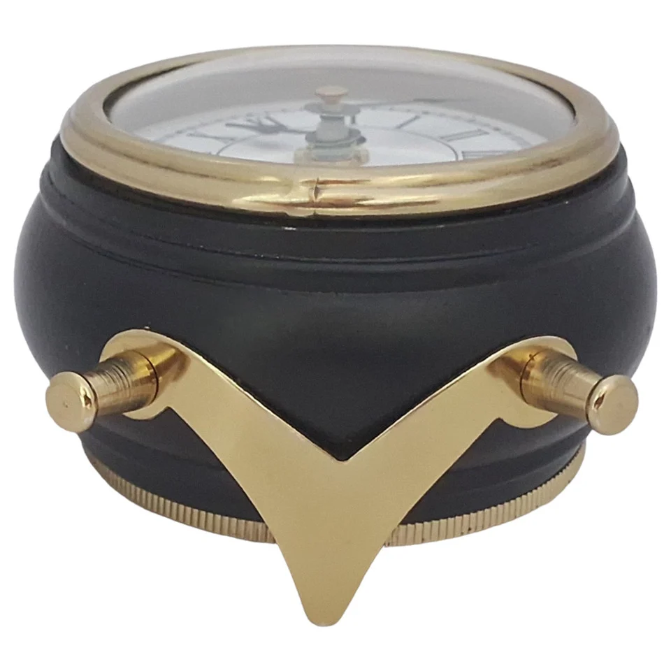 Prescott Brass Desk Clock - Image 5
