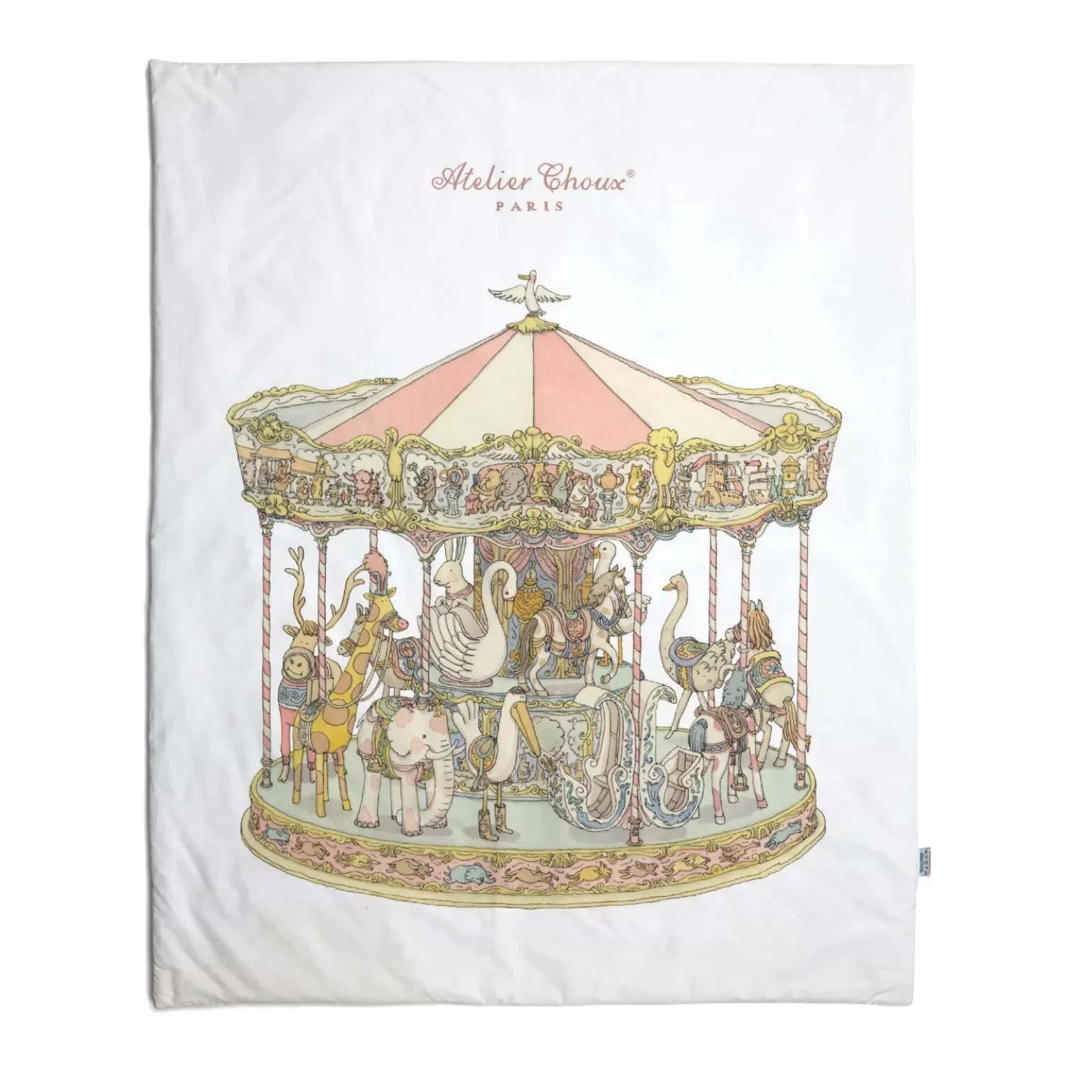 Atelier Choux Reversible Quilt Carousel / Paris