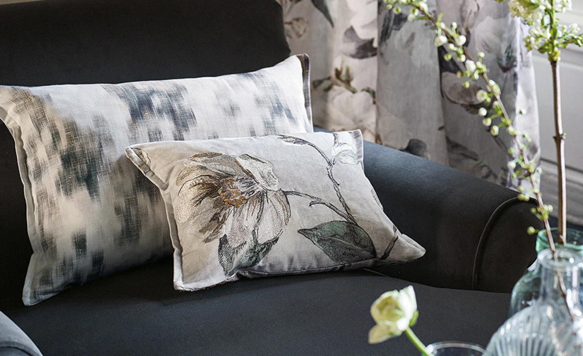 Romo Wild Garden Eucalyptus Cushion - Image 3