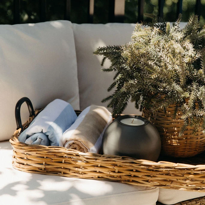 Round Outdoor Candle - Image 2