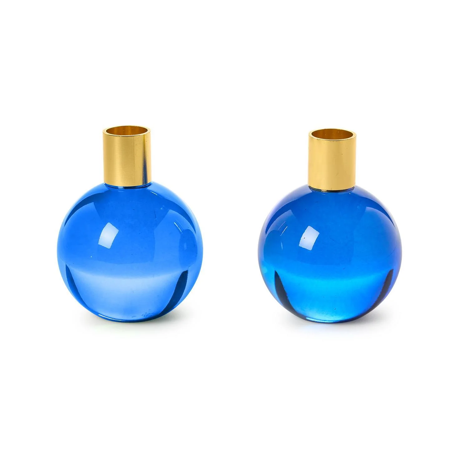 Set of 2 Color Pop Taper Candlestick Candleholders - Image 3