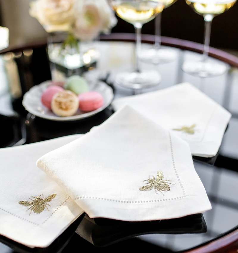 Sferra Bombo Dinner Napkins Set Of 4 - Image 3