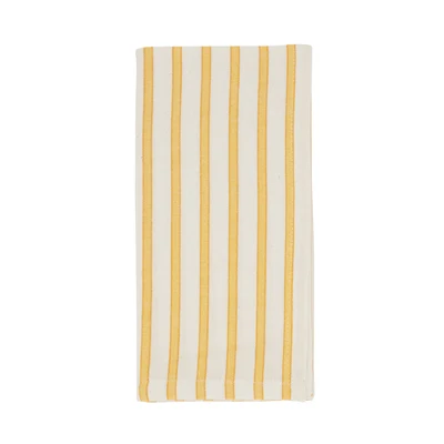 Striped Design Napkins Set Of 4 - Image 4