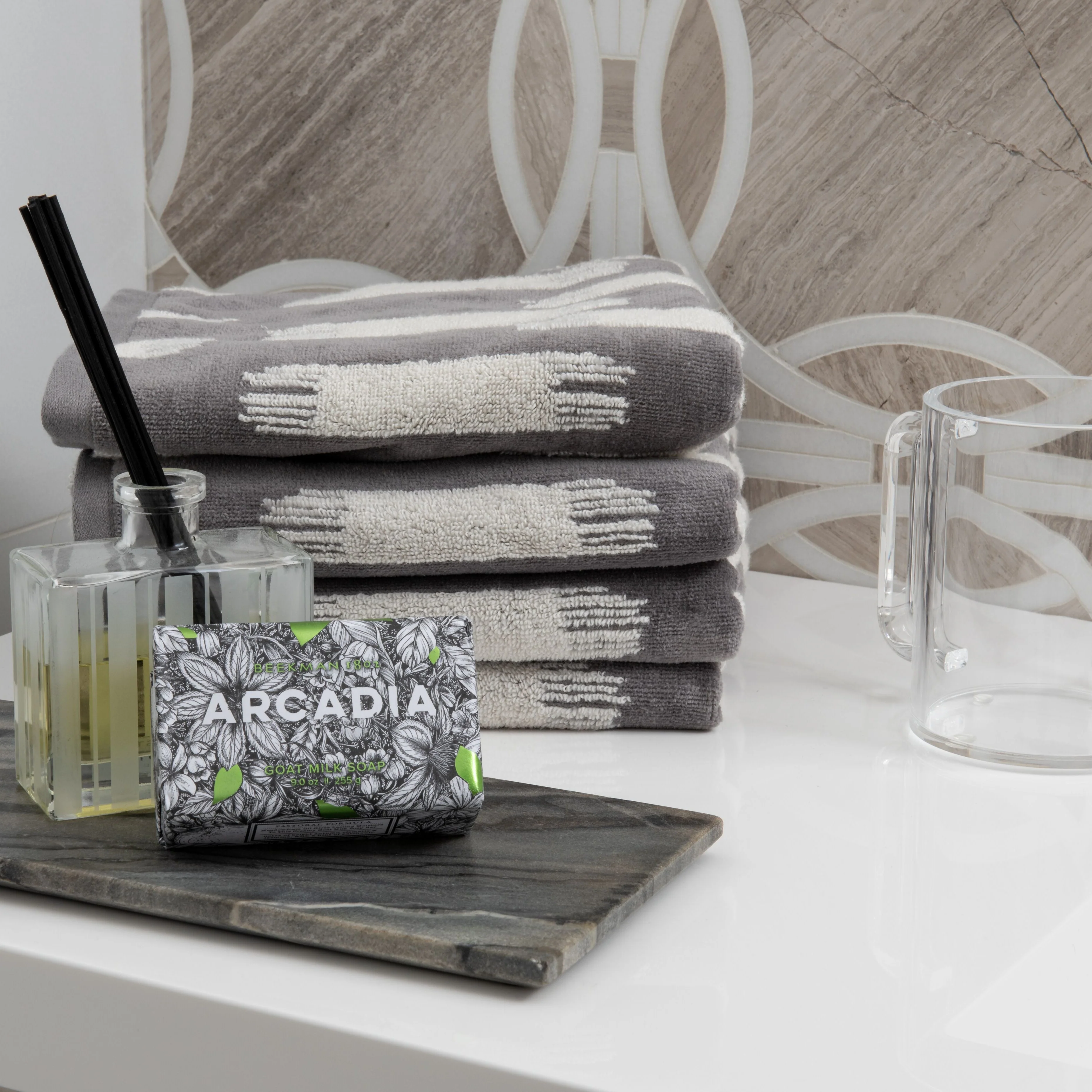 EAD Stroke Grey Towel - Image 2