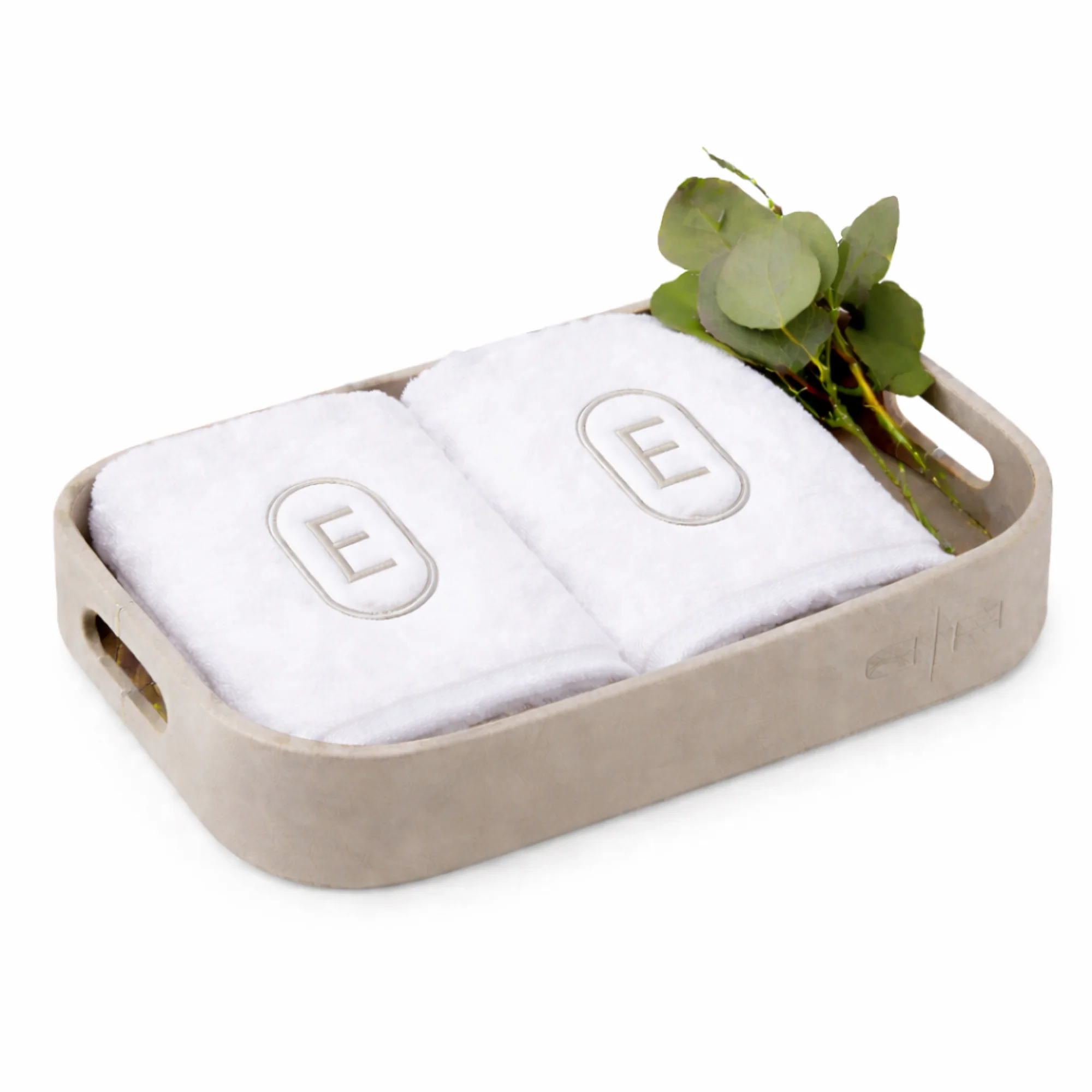 Suede Oval Monogram Gift Set - Image 25