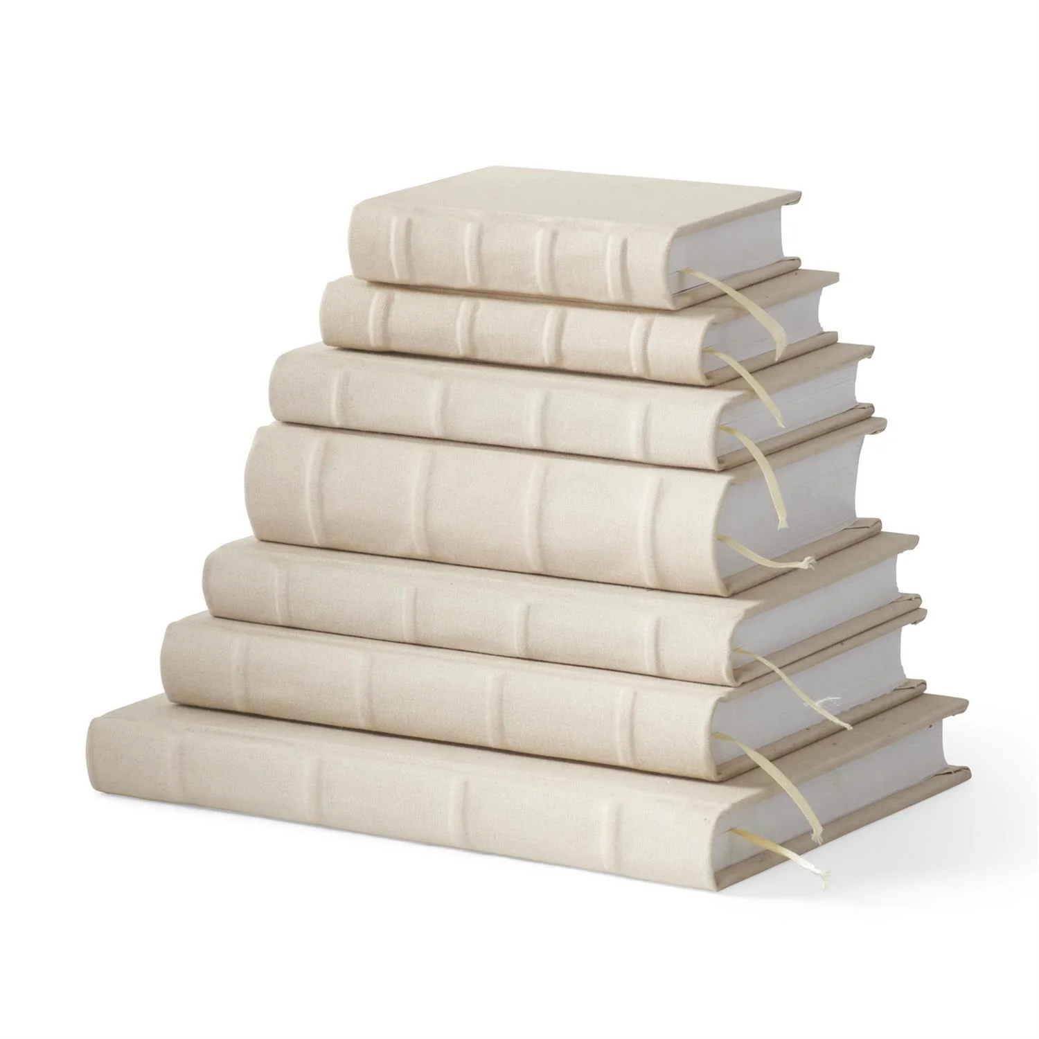 Tan Cotton Canvas Journals