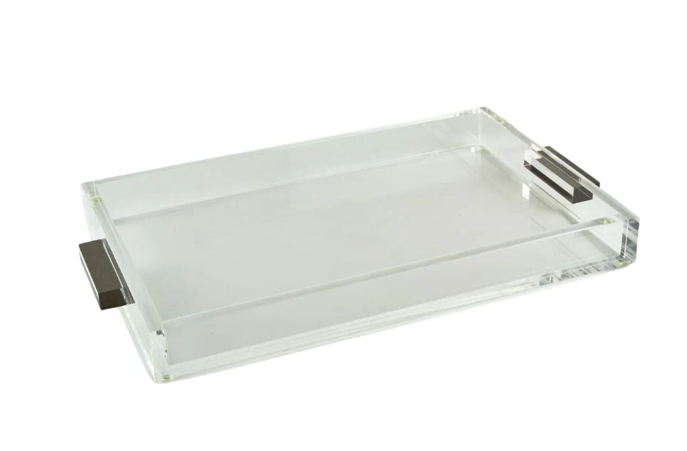 Tizo Clear Tray With Handles - Image 2