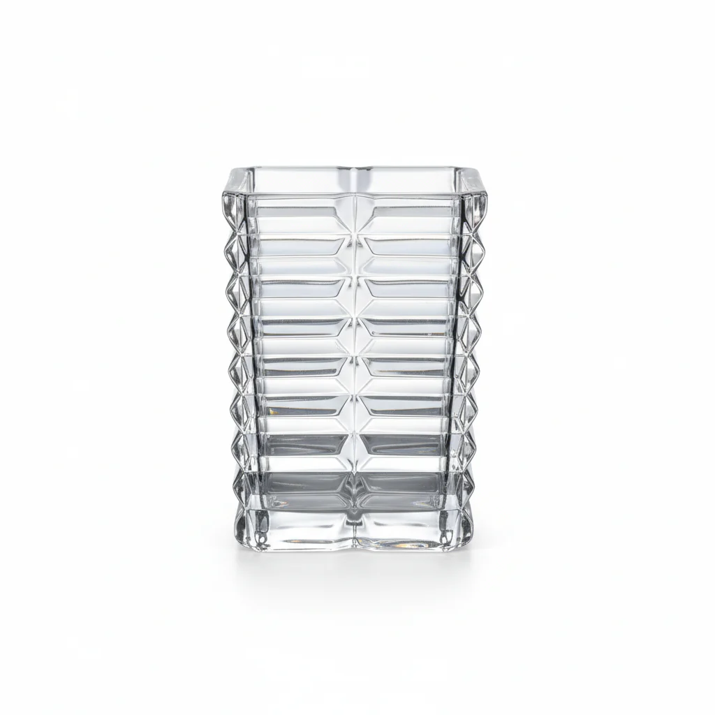 Textured Block Vase