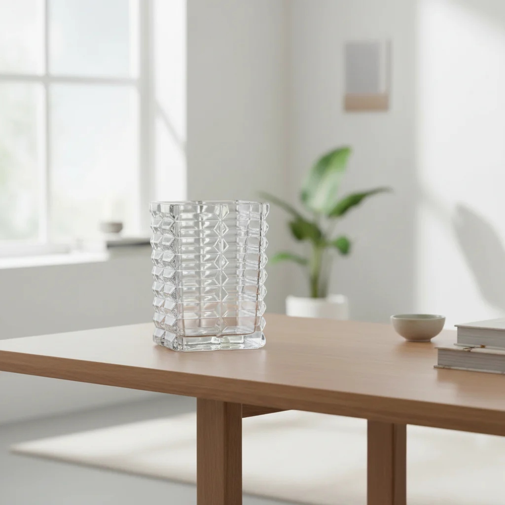Textured Block Vase - Image 4