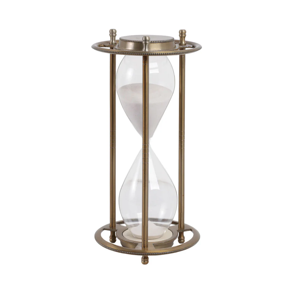 Verlice Bronze Metal Hourglass - Image 2