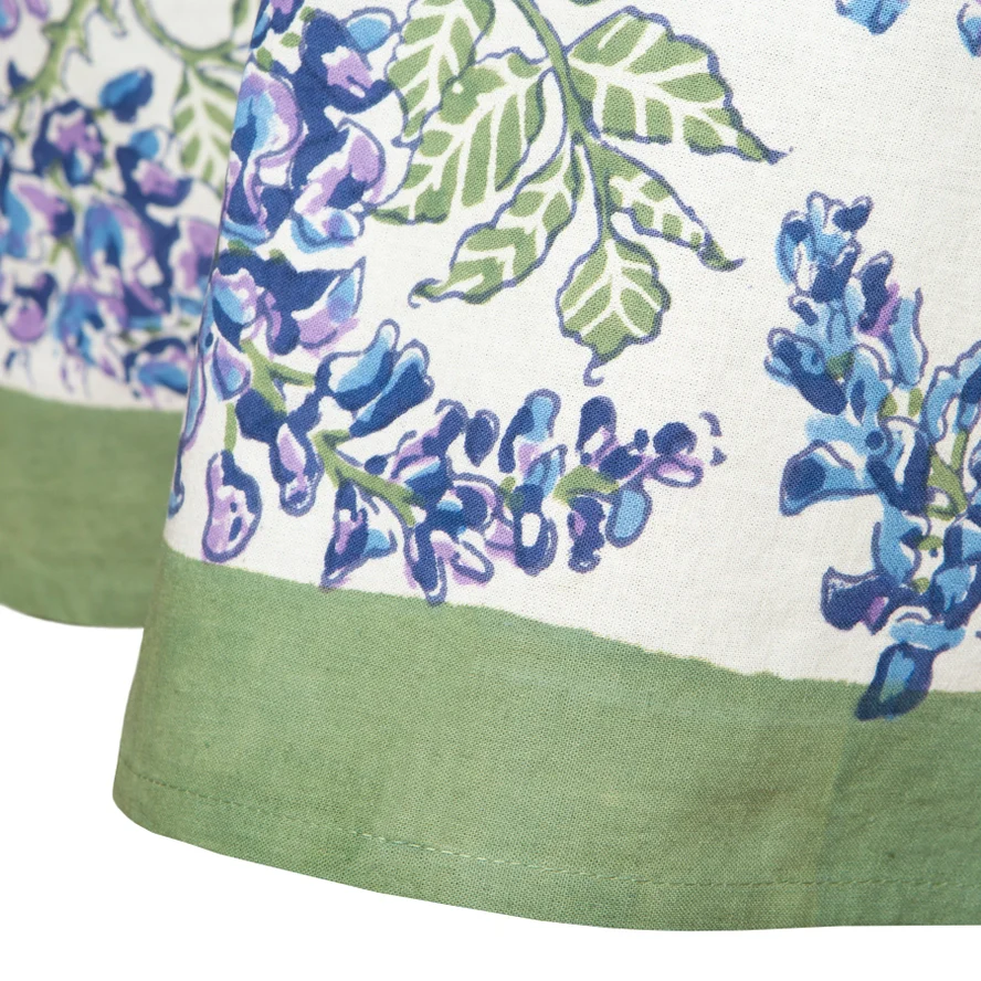 Wisteria Blue & Green Tablecloth - Image 8